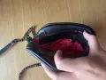 Черна дамска чанта Desigual с бродерия – през рамо, снимка 4