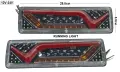 LED стопове с динамичен мигач и неон 12/24V, снимка 1