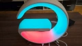 G shape RGB блутуут колонка и wireless charger 15w, снимка 6