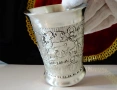 Калаена чаша за вино,Елени,Куче,Бог Дионис. , снимка 5