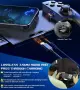 arVin Mobile Gaming Controller за Android и iPhone USB-C безжичен телефонен контролер с Hall Effect , снимка 5
