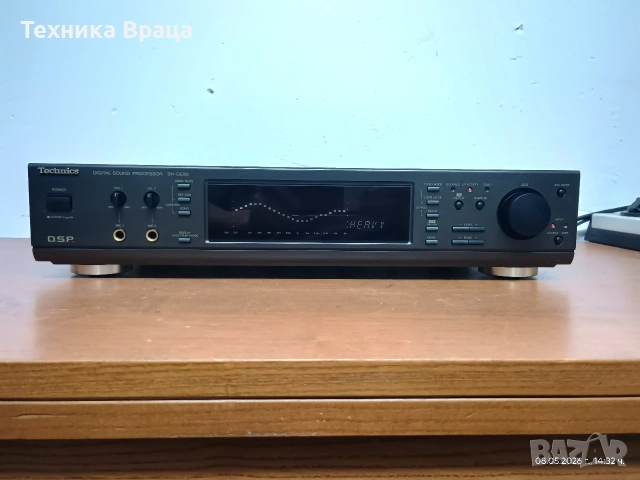 Technics SH-GE90 Висококачествен цифров звуков процесор (DSP) и еквалайзер. , снимка 3 - Ресийвъри, усилватели, смесителни пултове - 54561122