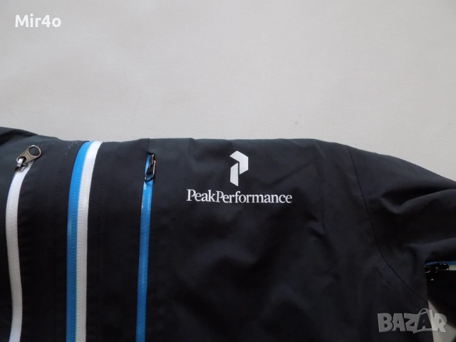 яке peak performance gore-tex pro горнище худи суичър блуза туризъм планина дамско оригинал М, снимка 7 - Якета - 48016758