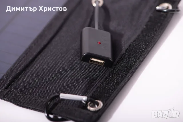 Соларно зарядно за телефон, снимка 3 - Къмпинг осветление - 55428999
