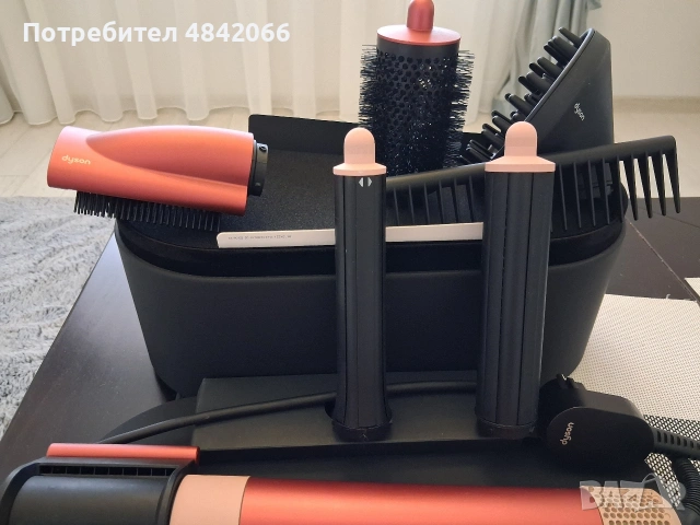 -Mултистайлър DYSON Airwrap HS08 Complete Long Strawberry Bronze/Blush, снимка 5 - Други - 54895713