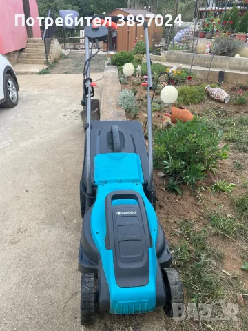Електрическа Косачка Gardena, снимка 4 - Градинска техника - 55607879