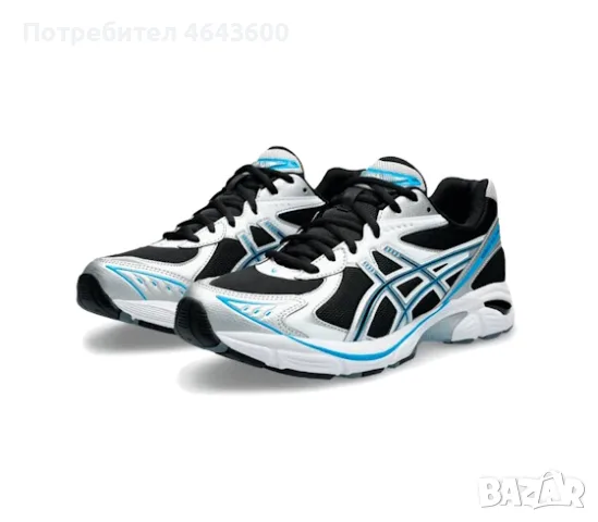 Мъжки маратонки ASICS GT-2160 Black Pure Silver Bright Blue, снимка 4 - Маратонки - 55298407