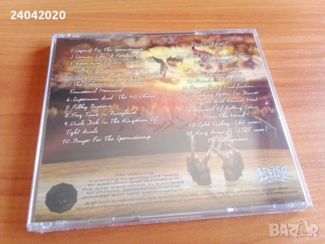 NEW! F.B.I (Fecal Body Incorporated) – Tales From The Spermswamp CD, снимка 2 - CD дискове - 55155141