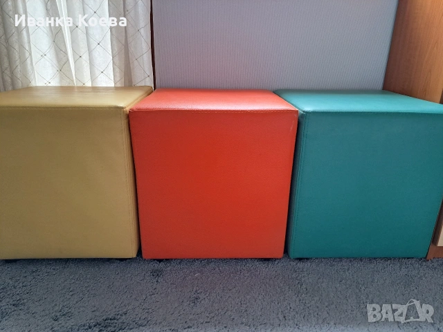 Продавам цветни табуретки , снимка 3 - Други - 54022161
