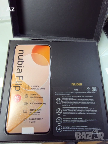ZTE Nubia flip 20 RAM/256Gb, снимка 2 - ZTE - 54573462