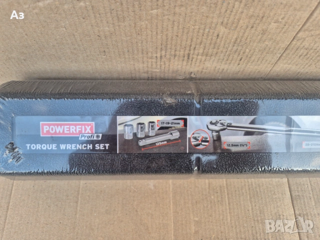 Powerfix Profi динамометричен ключ НОВ Torque Wrench set пауърфикс лидл, снимка 4 - Ключове - 54417693