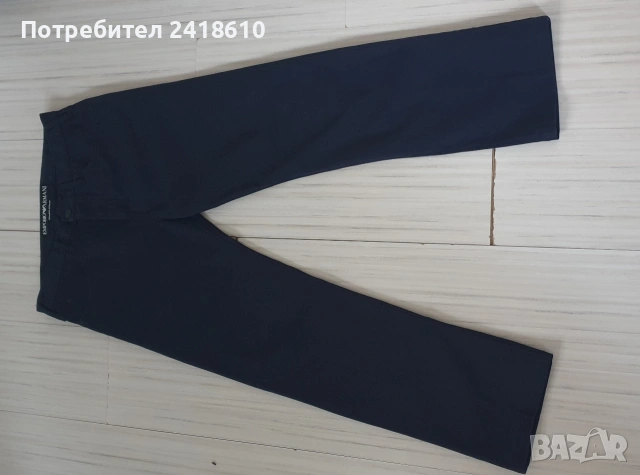 Emporio Armani Regular Fit Pant Mens Size 32 НОВО! ОРИГИНАЛ! Мъжки  Панталон., снимка 12 - Панталони - 54621955