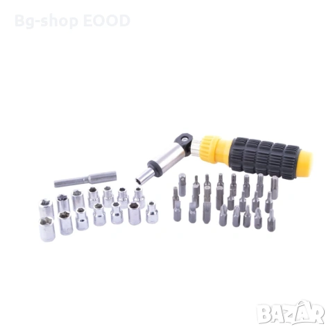 Пълен комплект отвертка с Гъвкаво рамо и аксесоари, 41в1, снимка 4 - Куфари с инструменти - 54089410