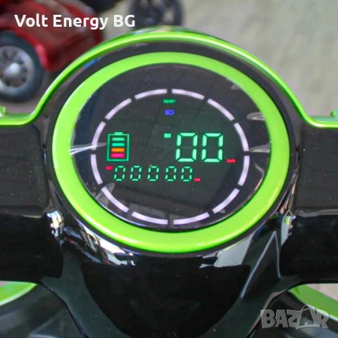 Премиум модел електрическа триколка за възрастни Max Motors FM1, 1500W, 60V, снимка 5 - Инвалидни скутери - 54887403