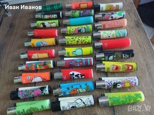 Колекция 284бр запалки Clipper, снимка 10 - Колекции - 55083926
