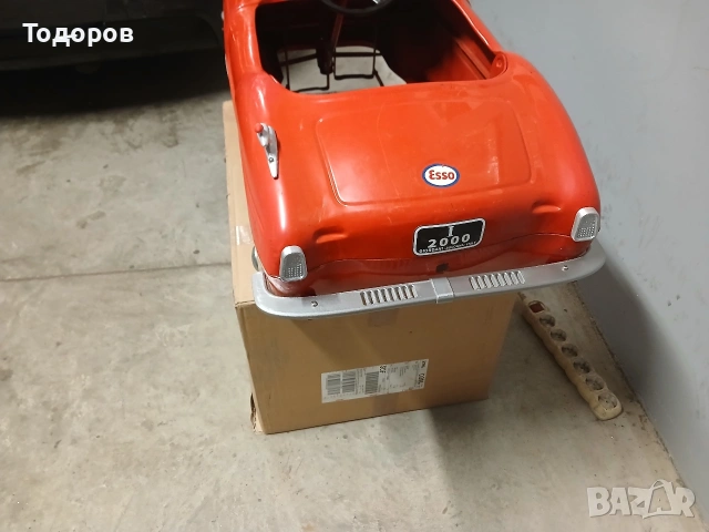 Ретро количка спедали 1960 г. Giordani made in Italy, снимка 3 - Колекции - 54177340