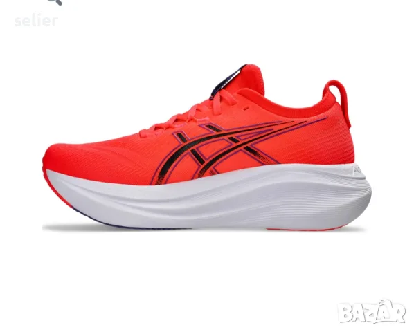Asics Gel Nimbus 27 -оригинални мъжки маратонки Размер-44 Стелка-28см Нови ,с кутия , снимка 2 - Маратонки - 55533310