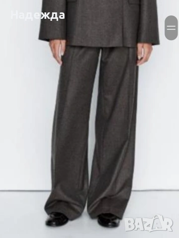 Вълнен панталон Massimo Dutti, снимка 2 - Панталони - 54164722