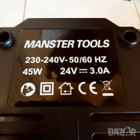 Акумулаторен циркуляр Manster Tools (Germany) 24 V, 3Аh, Ø150mm, 2бр батерии и зарядно устройство, снимка 10 - Триони и циркуляри - 55532706