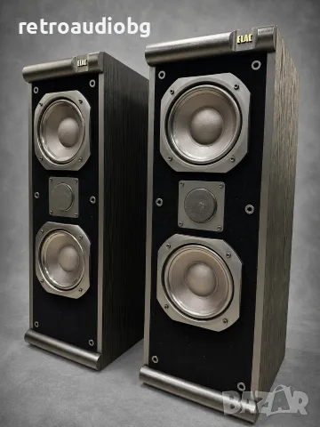 🔈Ретро трилентови подови тонколони ELAC EL2000 - 110-140W - 4 ома🔈, снимка 2 - Тонколони - 55513534