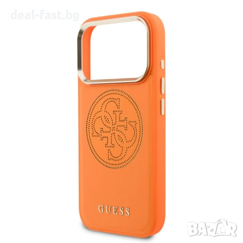 GUESS Калъф Кейс Magsafe за iPhone 17 Pro / Orange / Оригинал /, снимка 7 - Калъфи, кейсове - 54311932