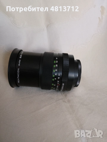  Обектив PENTACON auto 2.8/ 135 MC GDR 1066486, снимка 14 - Антикварни и старинни предмети - 54973541