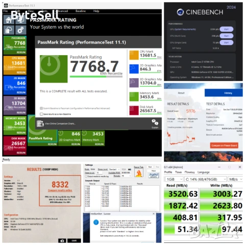 Dell Precision 3630 Tower | Intel Core i7-8700 | 32GB DDR4 | 512GB NVMe SSD | GTX 1660 Super 6GB, снимка 8 - Геймърски - 54814848