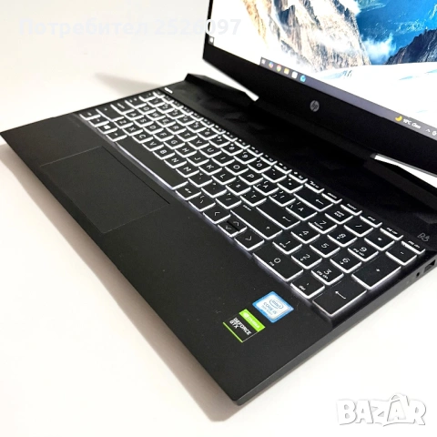 HP Pavilion Gaming 15/i5-9300H/GTX 1650/512GB SSD/Подсветка, снимка 6 - Лаптопи за игри - 54437436