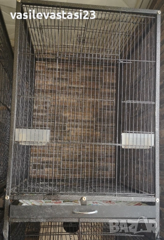 голяма клетка за птици , снимка 2 - Папагали - 55236219