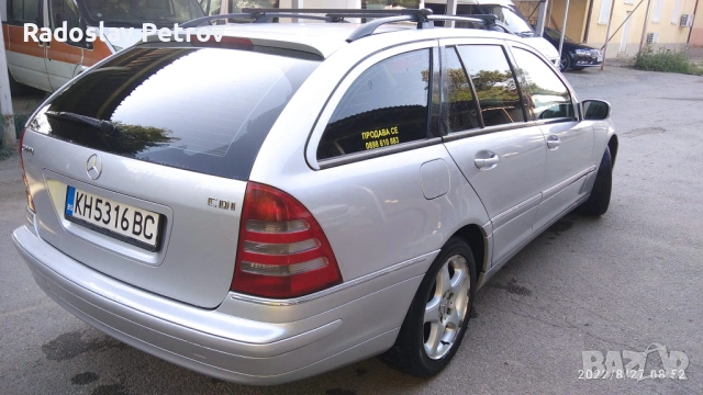 Mercedes W203 CDI 220 143к.с  Мерцедес Ц класа 2.2 дизел , снимка 4 - Автомобили и джипове - 54711149