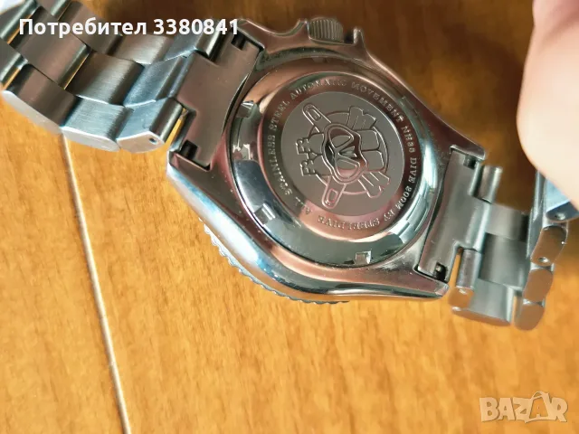 Steeldive водолазен часовник , автоматик 90евро . Качествен часовник с минимални следи от употреба ., снимка 9 - Мъжки - 55666654