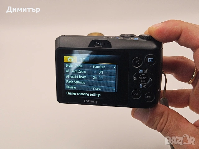 Canon 1200HD 12mp digital photo camera дигитален фотоапарат камера , снимка 3 - Фотоапарати - 54734297