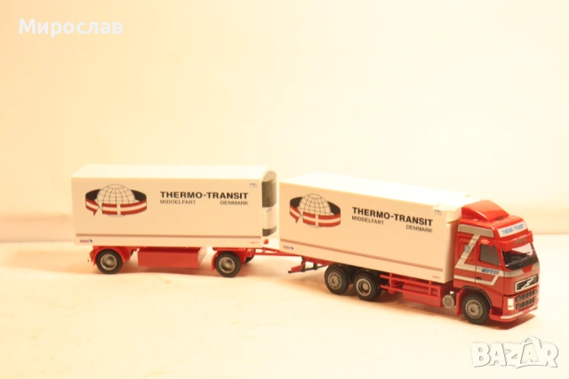 AWM H0 1/87 WOLVO THERMO КОЛИЧКА TIR КАМИОН МОДЕЛ, снимка 8 - Колекции - 54212269