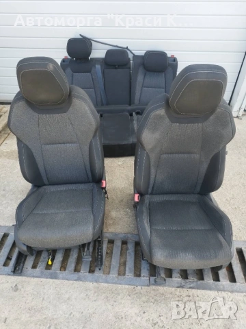 Седалки предни и задни за Шкода Карок Skoda Karoq 2021г 1.5tsi 150k 86000km  двигател DPC 