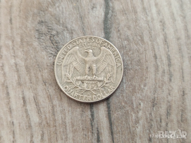 Монета 1966 Съединени Щати Washington Quarter - 25 Cents