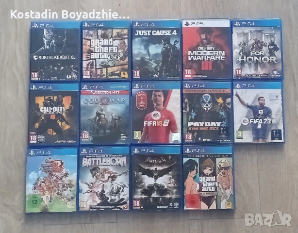 PS4 игри