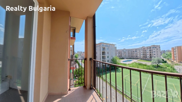Заглавие: Обзаведен двустаен апартамент с басейн в Sunny View Central – 800 м до плажа – Слънчев бря, снимка 6 - Апартаменти - 54672689