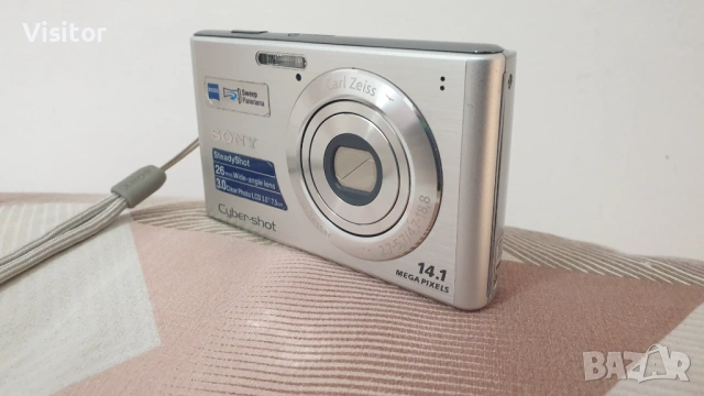 Sony Cyber-shot DSC-W550  14,1 мРх, снимка 3 - Фотоапарати - 54490294