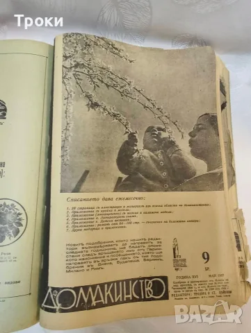 Сборник списания „Икономия и домакинство“ (1936–1937 г.) Съдържание: Общо 7 броя. , снимка 12 - Антикварни и старинни предмети - 55571177