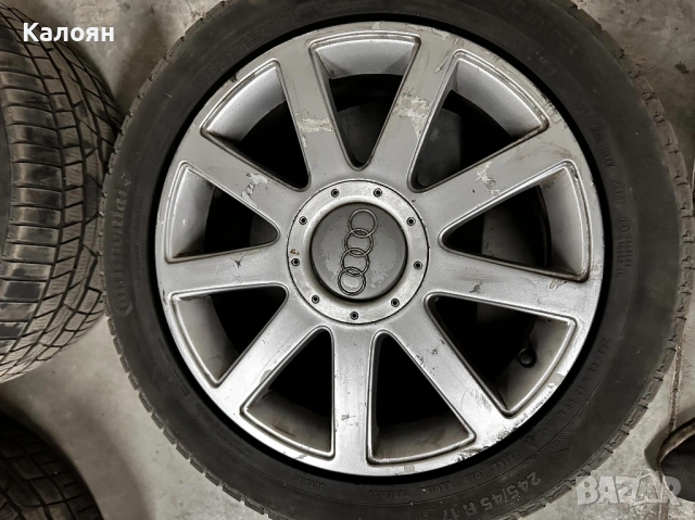Audi Джанти 17-ки 7.5J ET45, снимка 5 - Гуми и джанти - 54677803