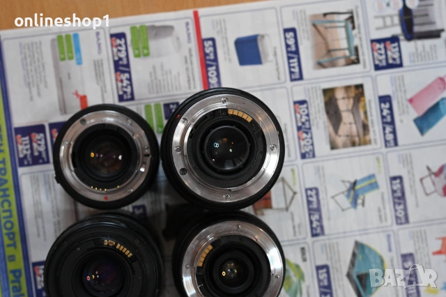 Комплект 4 бр обективи Sigma за Nikon (За почистване / Части) 20 евро за всички, снимка 7 - Обективи и филтри - 55076476