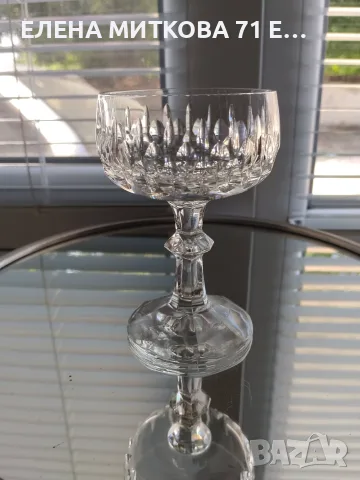 *Schott-swiesel Crystal* комплект от 5 бр. чаши за аперитив, снимка 7 - Чаши - 55317461