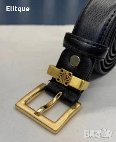 Колани loewe от естествена кожа в кутия на марката , снимка 8 - Колани - 54381807
