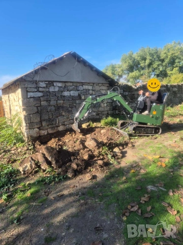 Услуги с мини багер