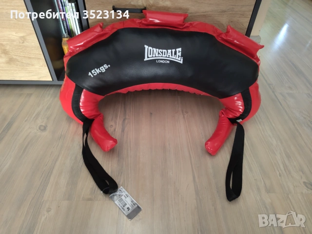 Чисто нова Българска торба за фитнес тренировка  Lonsdale - Bulgarina Bag, снимка 2 - Фитнес уреди - 54526084