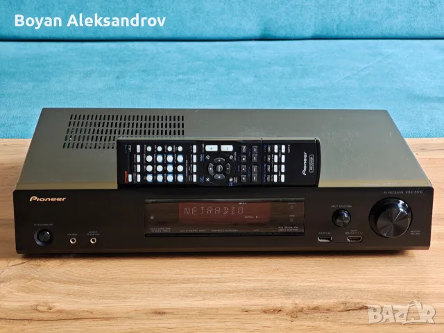Pioneer VSX-S510-K — Тънък (Slim) 7.1 Мрежов AV Ресивър с оригинално дистанционно