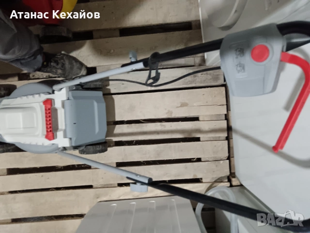 продавам електрическа косачка за трева , снимка 2 - Градинска техника - 55253334