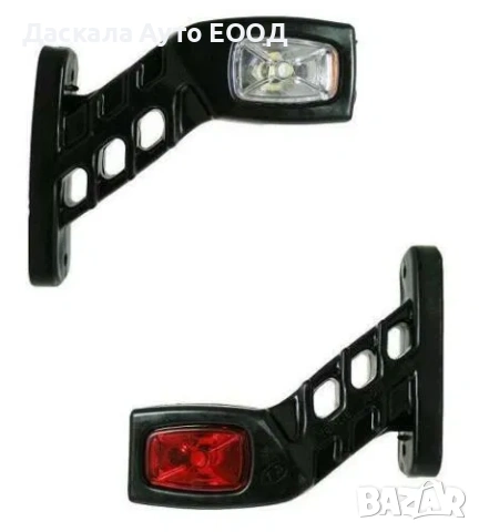 1 бр. LED ЛЕД рогчета габарити 12-24V за кола бус ремарке камион, снимка 2 - Аксесоари и консумативи - 54444394
