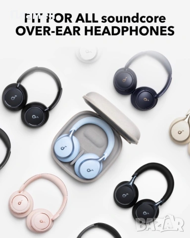 Soundcore Space One Blue ANC Bluetooth Слушалки – Чисто Нови, Запечатани, снимка 3 - Bluetooth слушалки - 54932070