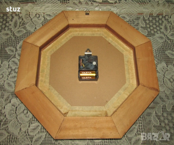 Голям немски стенен часовник Hettich, снимка 4 - Антикварни и старинни предмети - 54210978